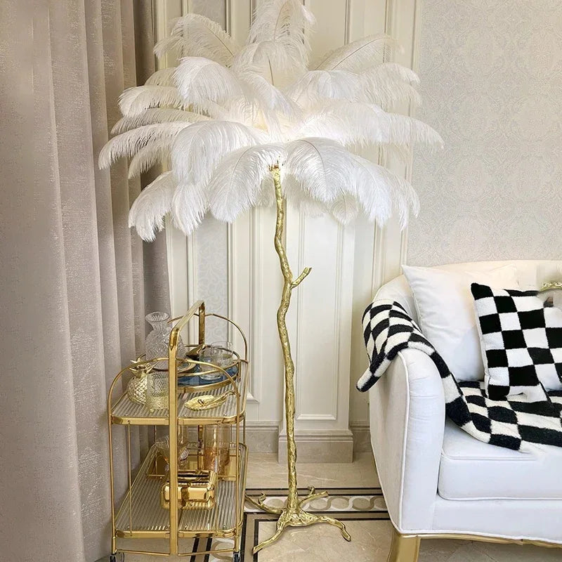 Feathra - Lampadaire plume