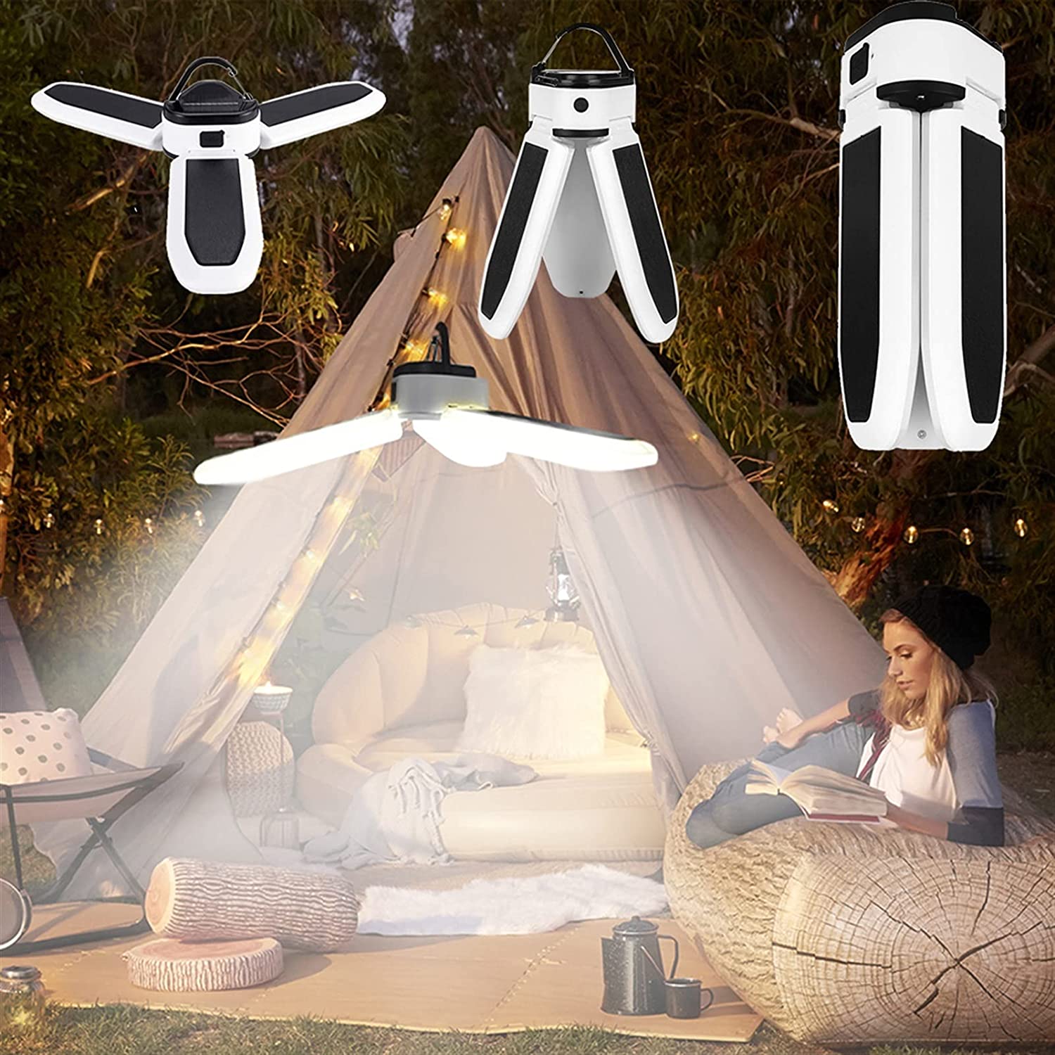 La lampe de camping USB portable