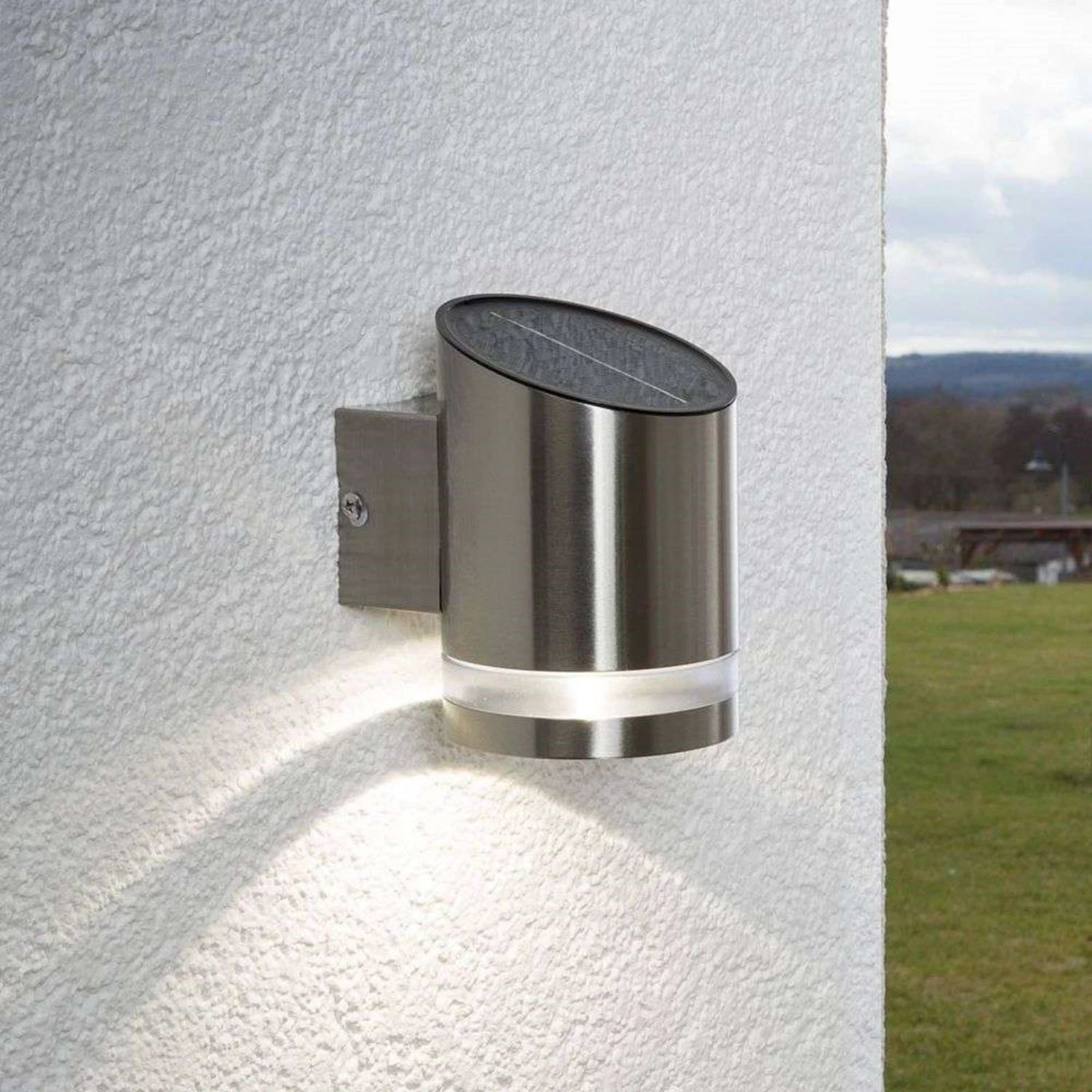 Stelix – Applique Murale en Acier Inoxydable