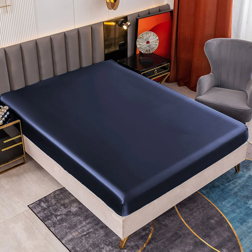 Drap-housse Satin Luxe sans couture - Sensation d'inspiration mûr