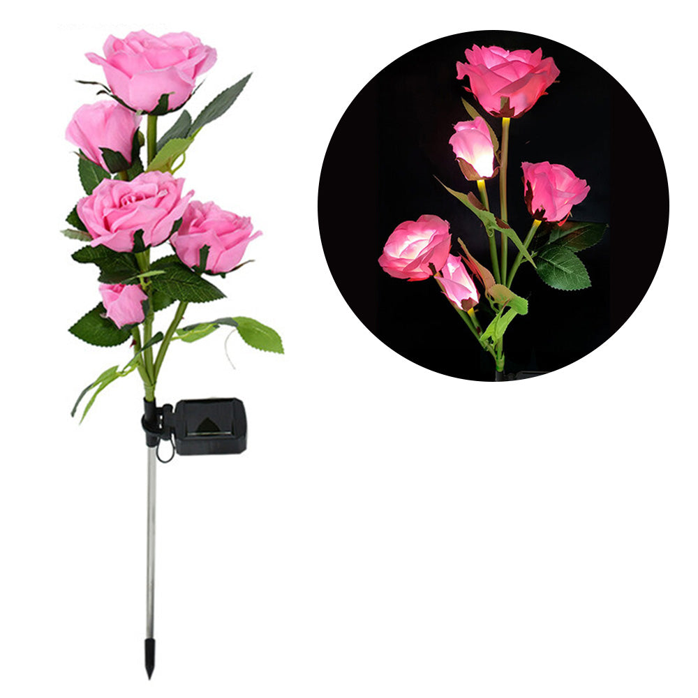 Rose - Lampes solaires