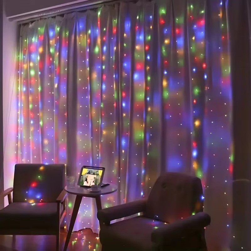 3m Rideau décoratif Lumières LED