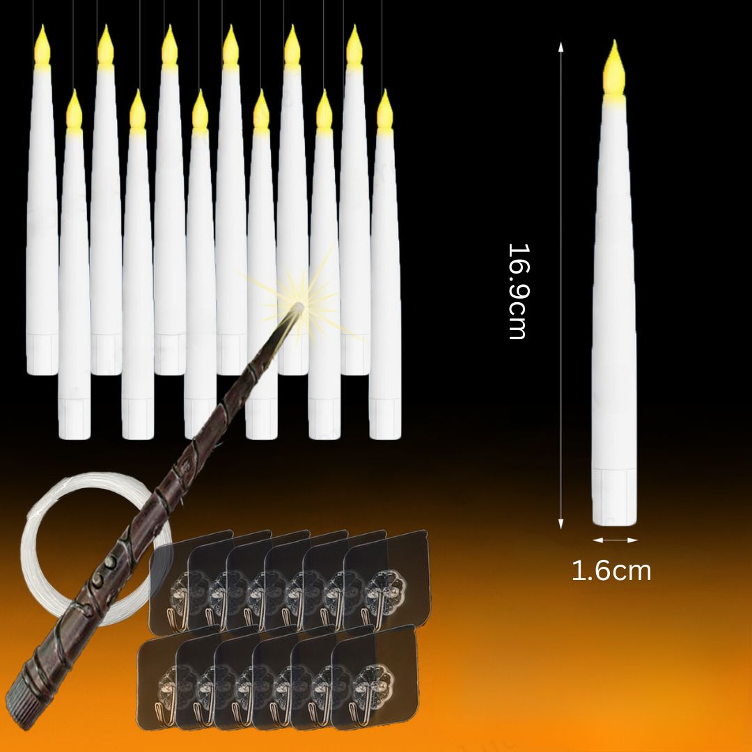 Bougies flottantes magiques