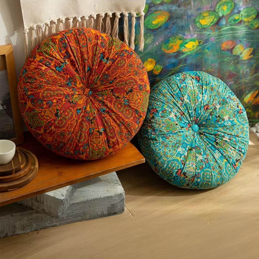 Azouna - Coussin peluche d'inspiration marocaine