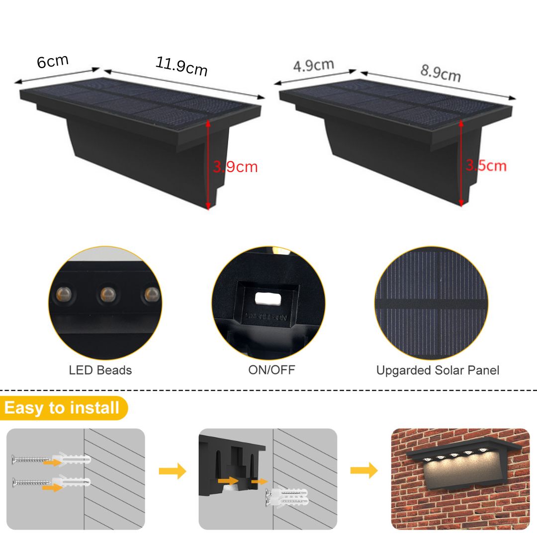 VividSolar™ - Lumière solaire pour clôture