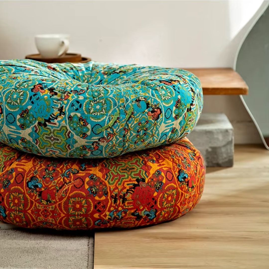 Azouna - Coussin peluche d'inspiration marocaine