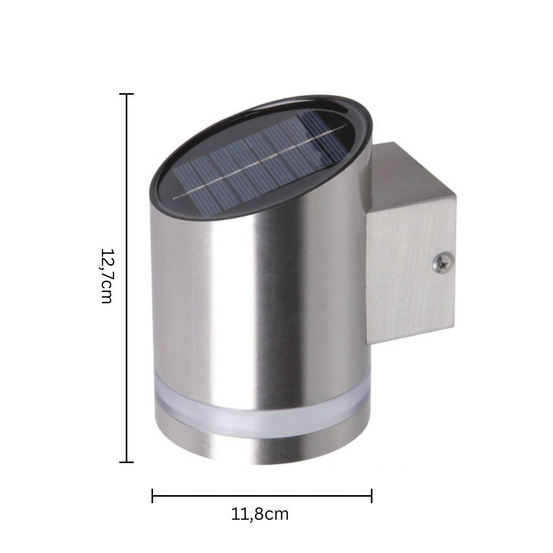 Stelix – Applique Murale en Acier Inoxydable