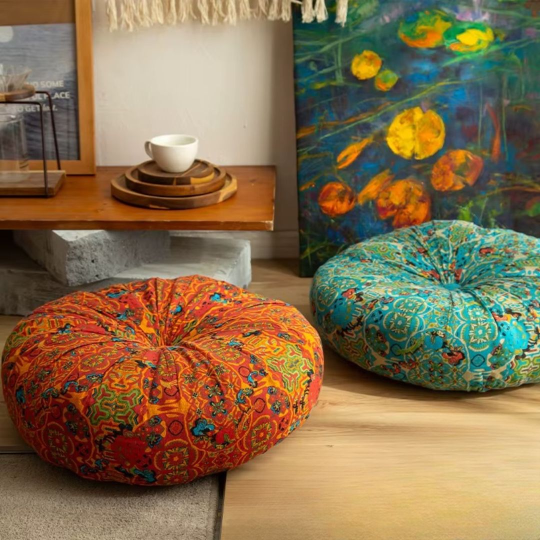 Azouna - Coussin peluche d'inspiration marocaine