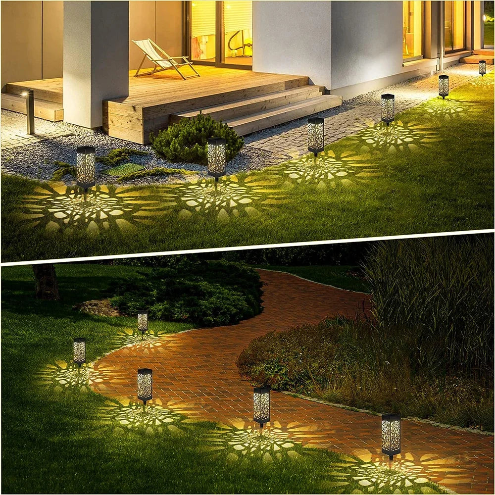 GardenGlow™ - Pack de lumières solaires décoratives (Pack de 4)
