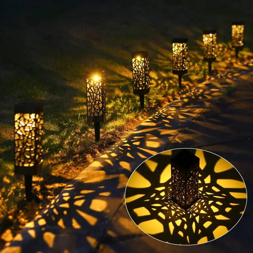 GardenGlow™ - Pack de lumières solaires décoratives (Pack de 4)