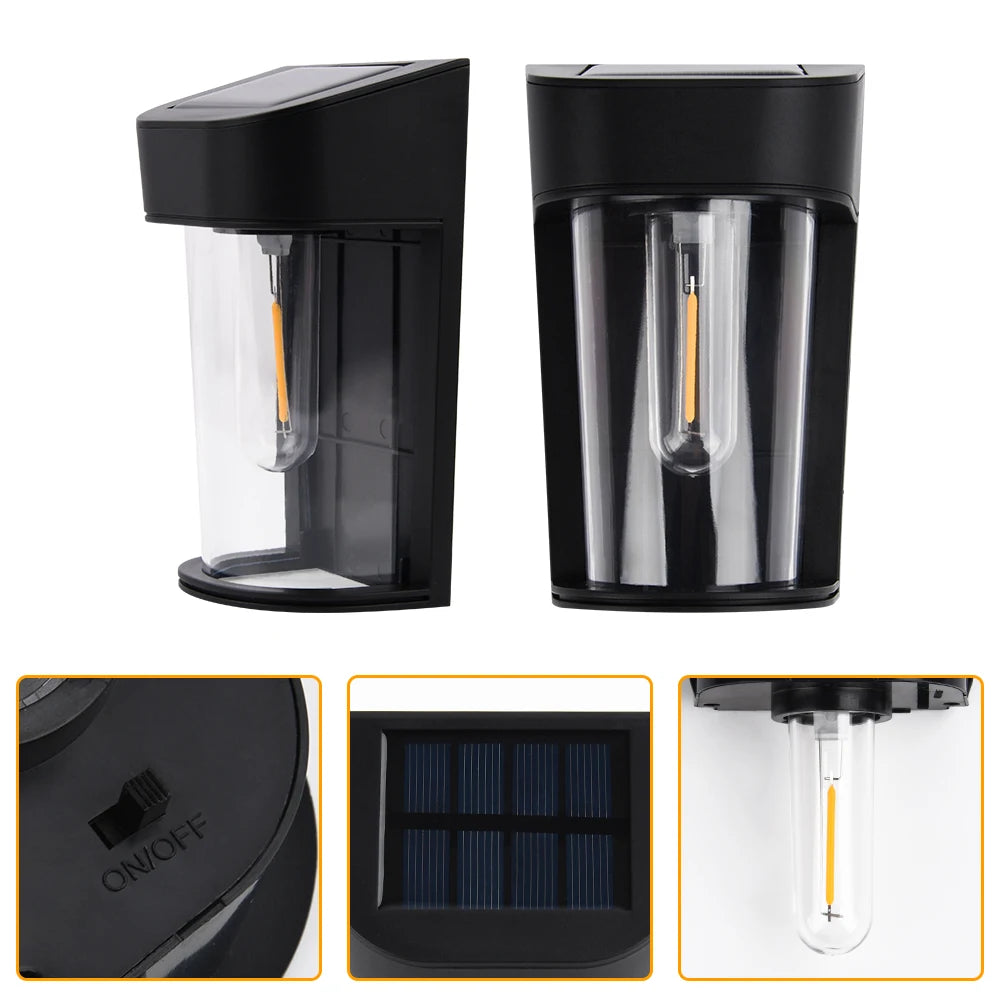 DreamScape™ - Mini lampe murale solaire élégante