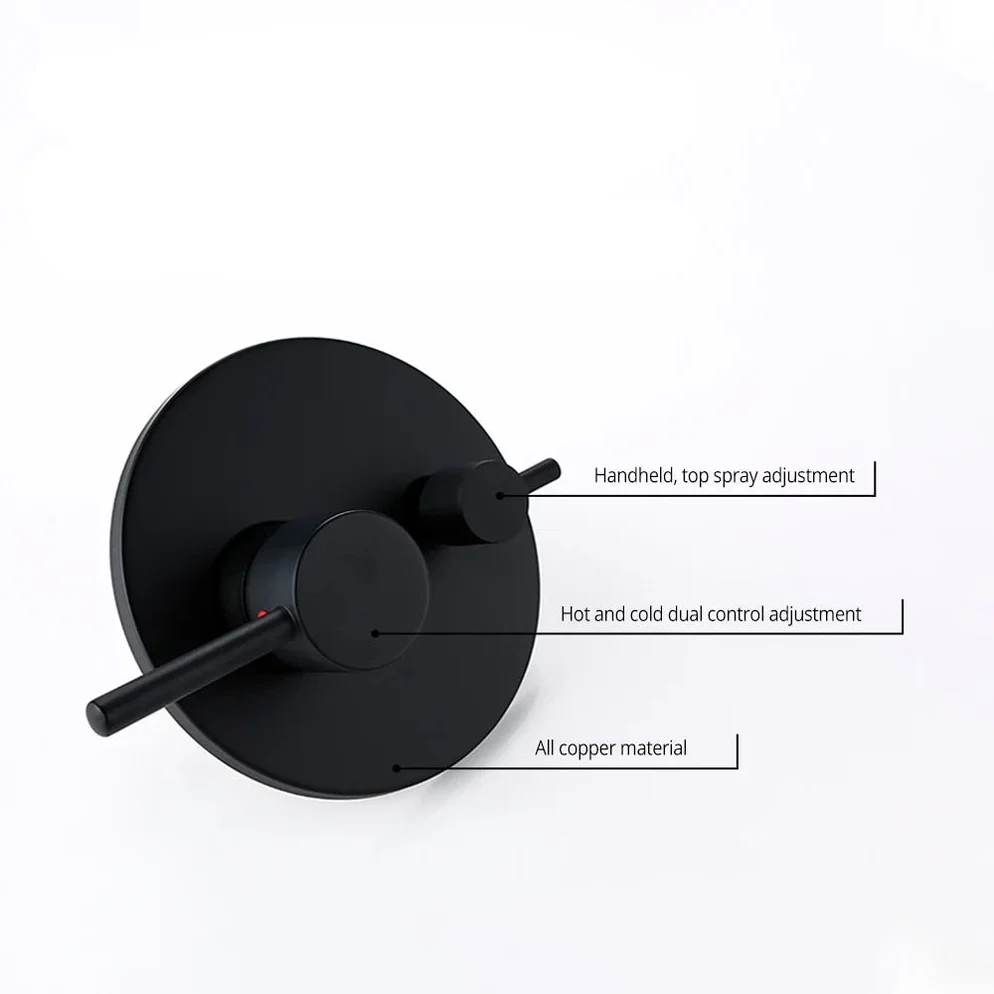 PureDrop - Ensemble de douche à effet de pluie