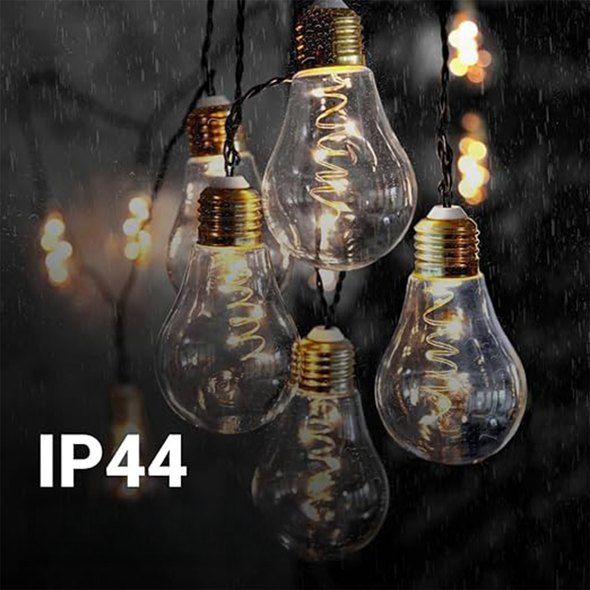 GlowFest – Guirlande Solaire à Ampoules LED