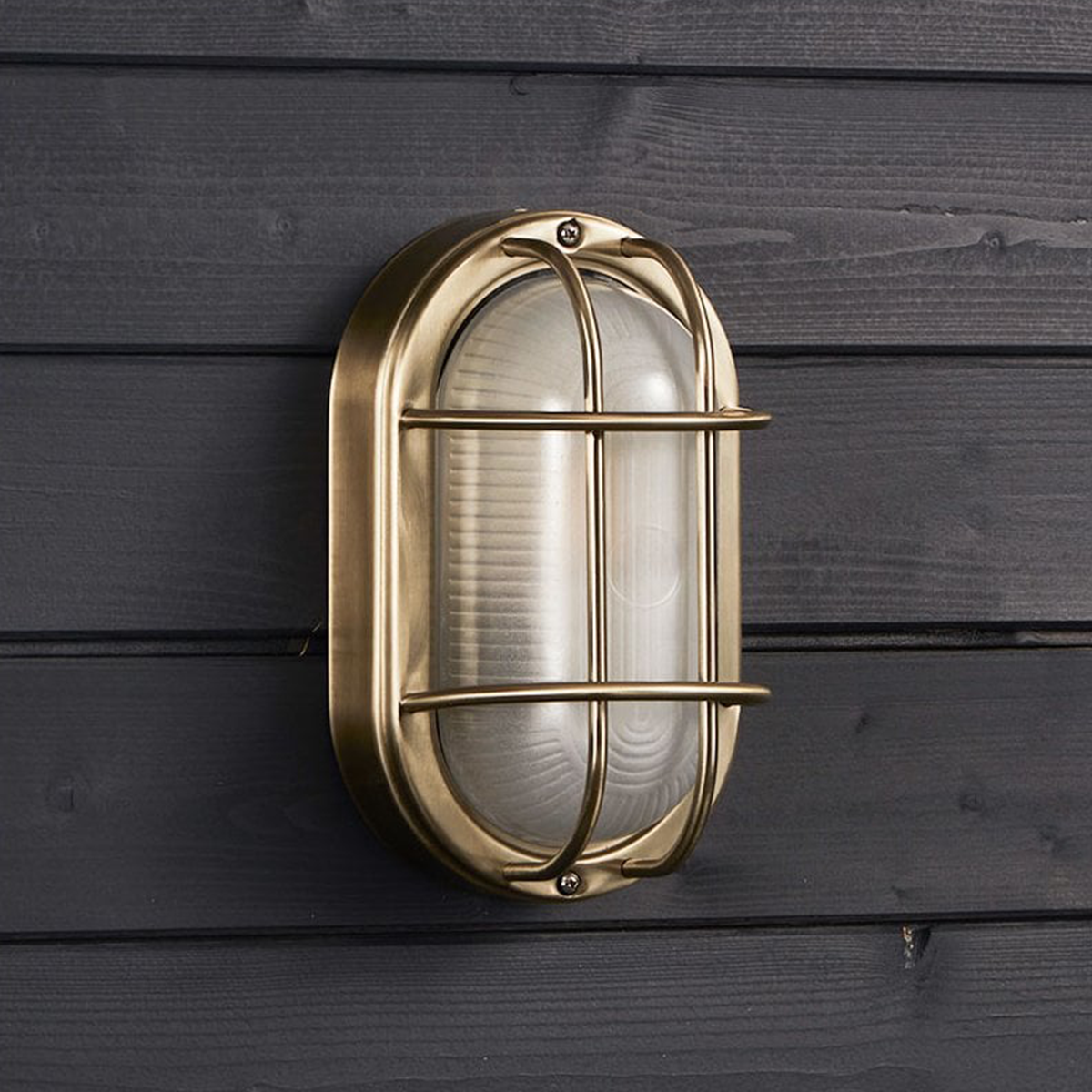 RustiGlow - Applique Solaire Ovale