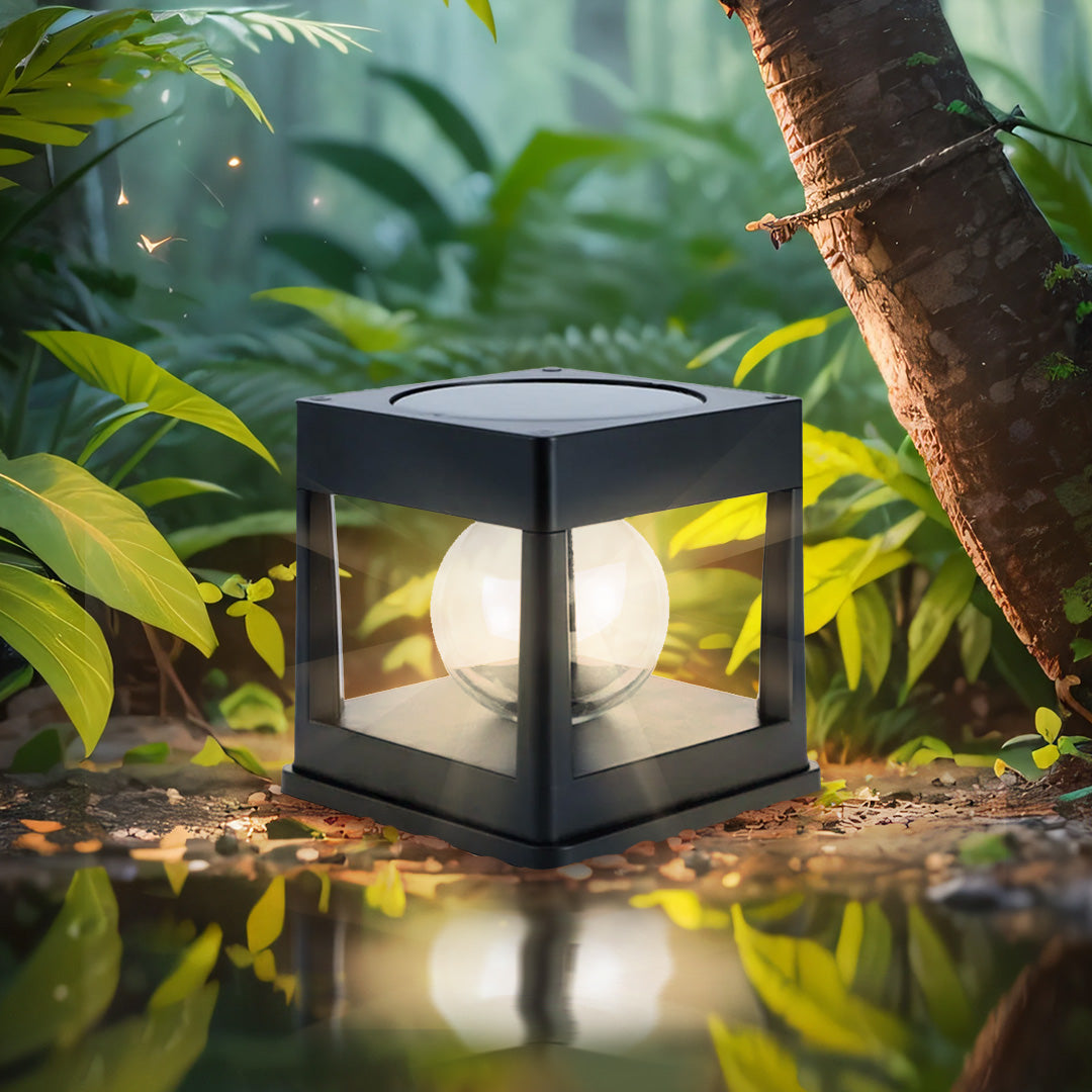 CubeGlow™ - Lampe solaire pour allée