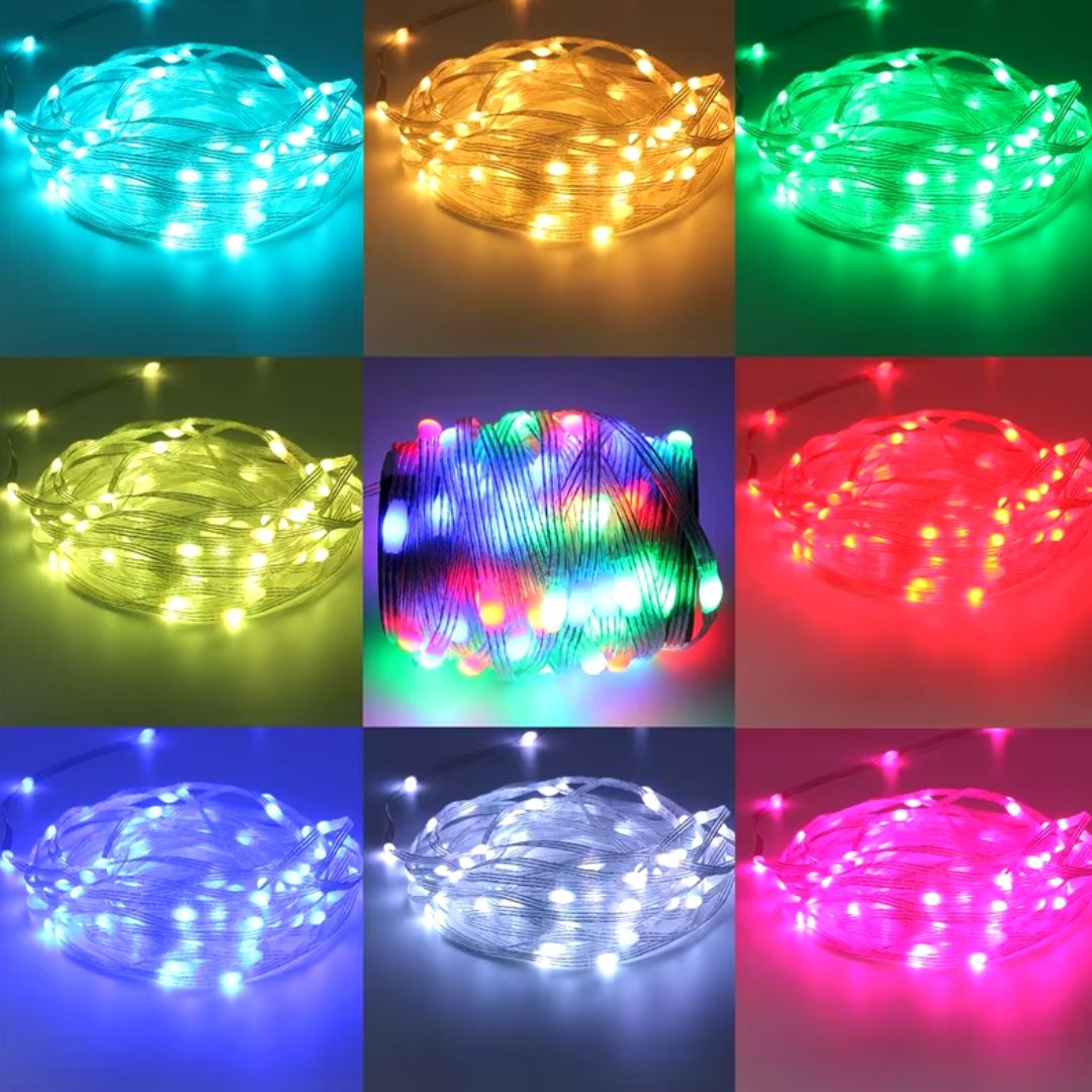 Guirlandes lumineuses RGB intelligentes