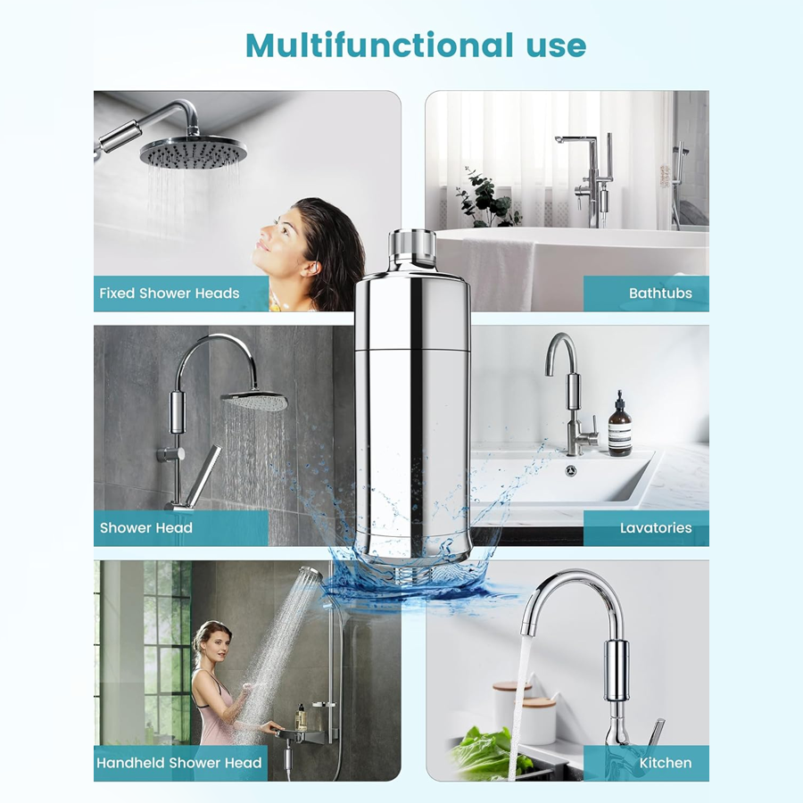 #1 Filtre de Douche en France - Purificateur d’Eau de Douche (Vente de liquidation)