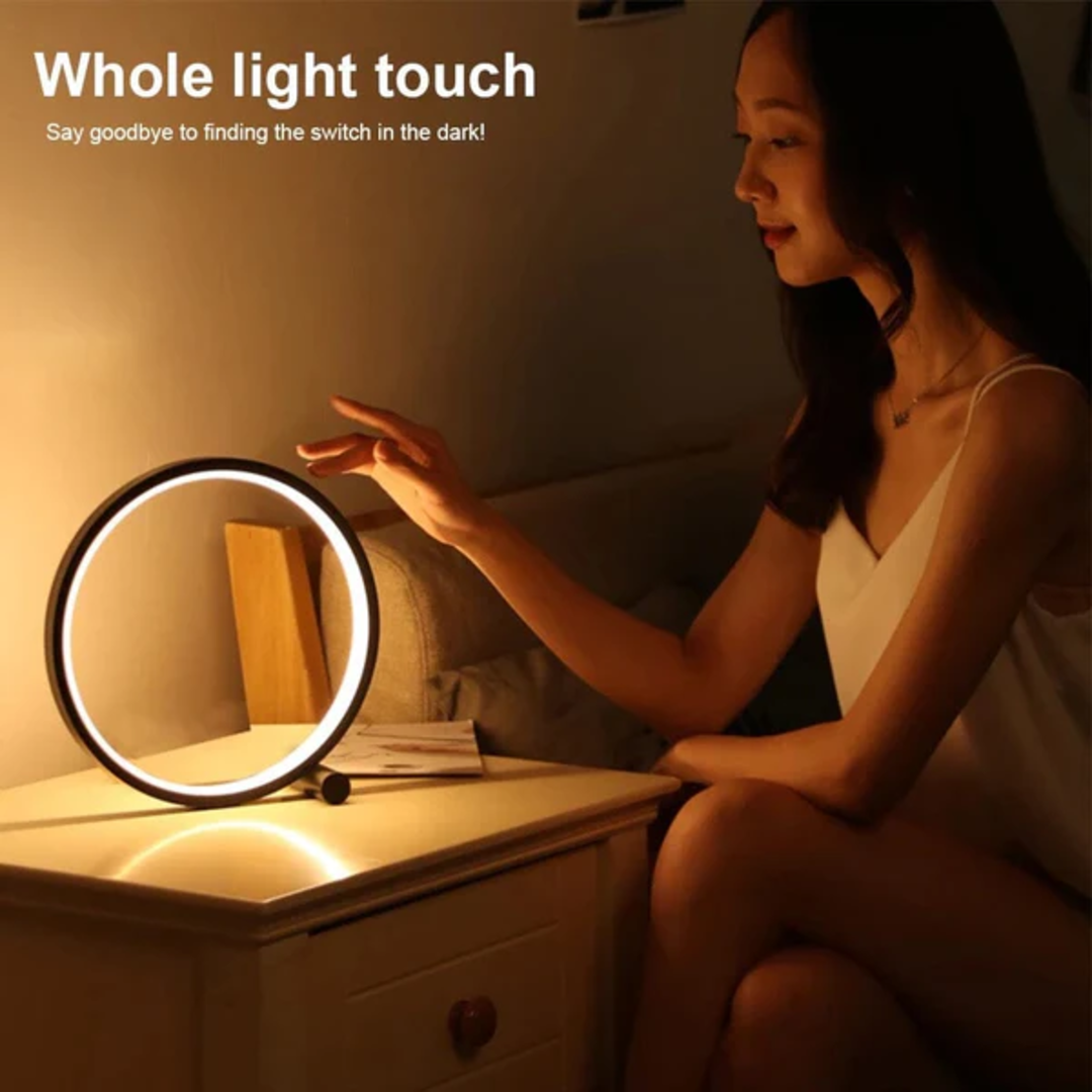 Oia - Lampe LED Circulaire Moderne Tactile