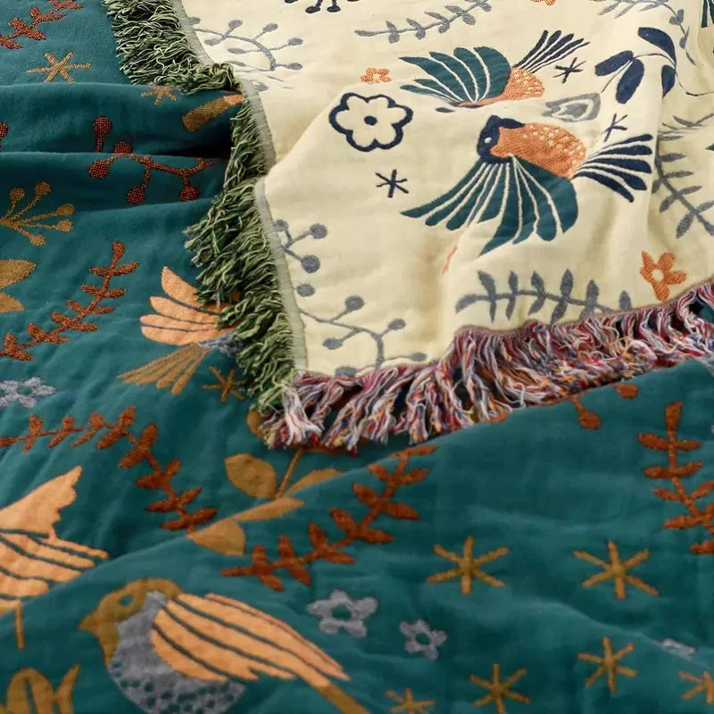 NordNest - Plaid réversible scandinave