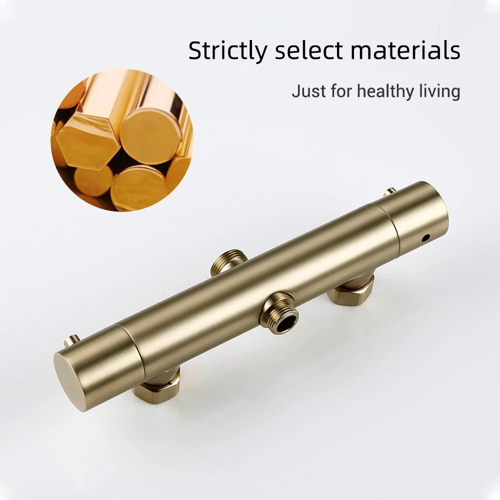 AquaDrop - Ensemble de douche à effet de pluie