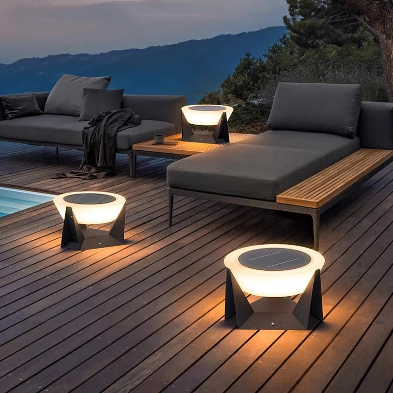 Luminova™- Lampe solaire décorative moderne