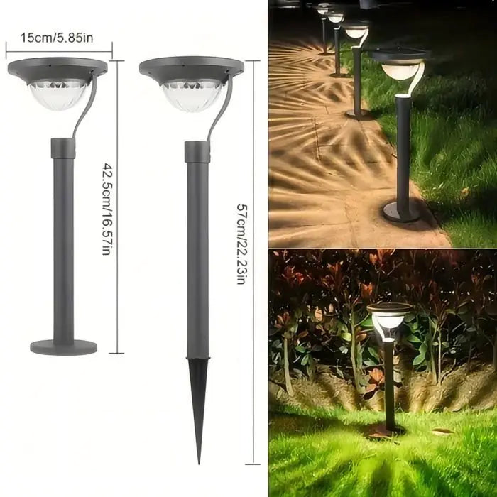LumaPost 100 – Borne Solaire de Jardin