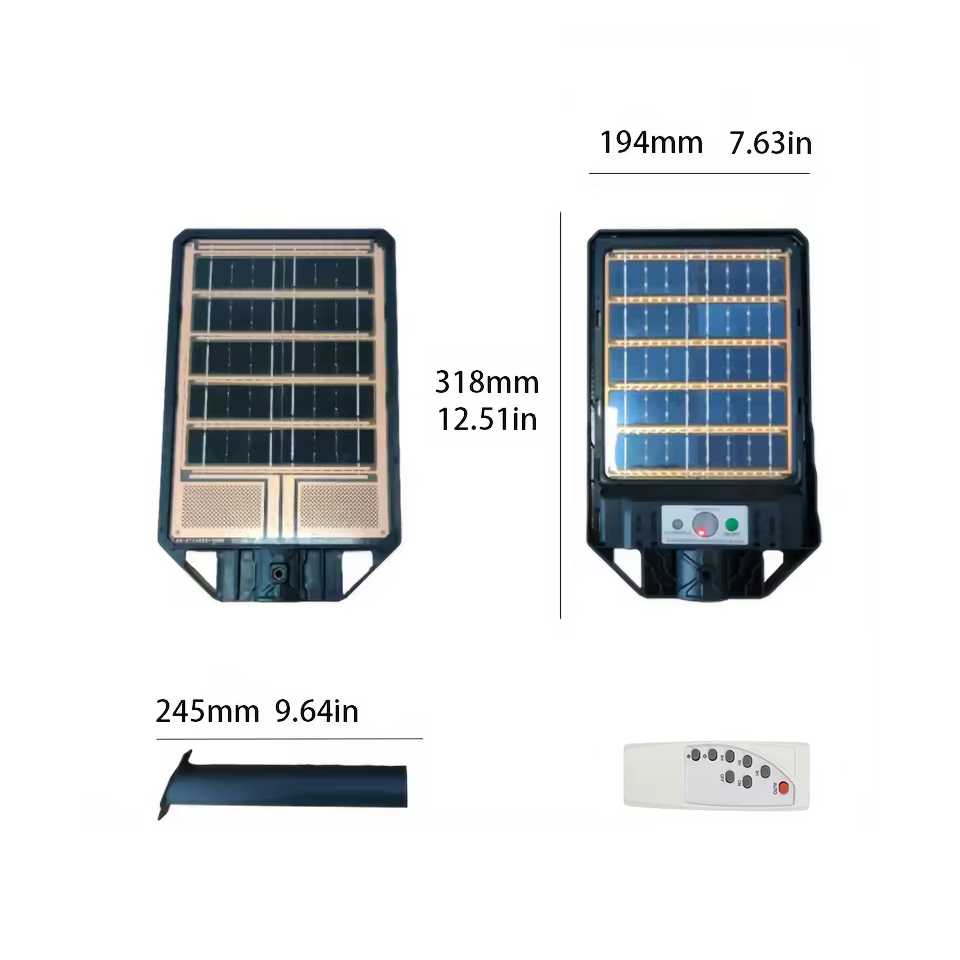 SolarEdge Pro – Lampe Solaire Puissante Extérieure