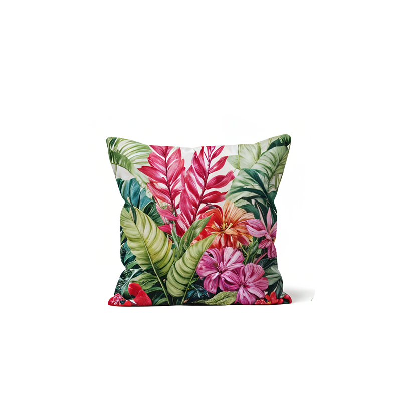Islara - Coussins Tropicaux Peints à la Main