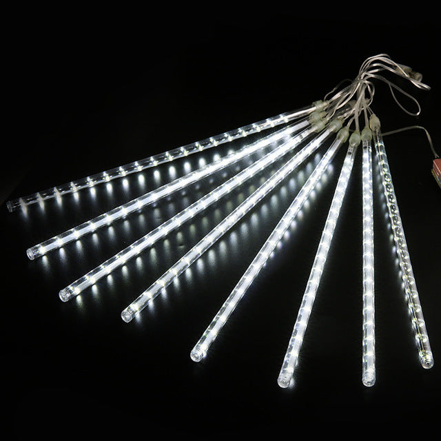 Meteor Rain - guirlandes lumineuses solaires à LED