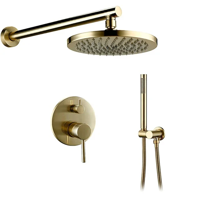 SunDrop - Ensemble de douche de pluie murale