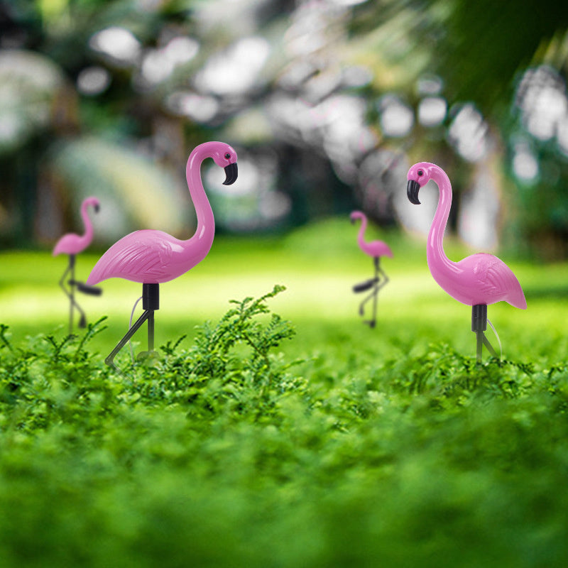 FlamingoGlow - lampe solaire à LED pour flamants roses