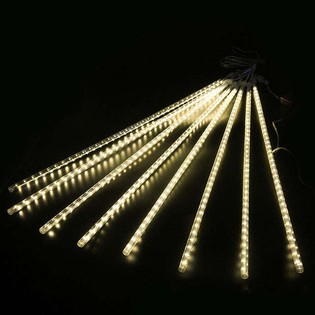 Meteor Rain - guirlandes lumineuses solaires à LED