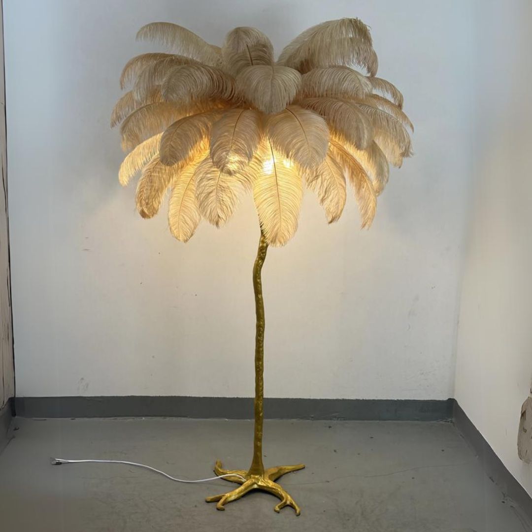 Feathra - Lampadaire plume