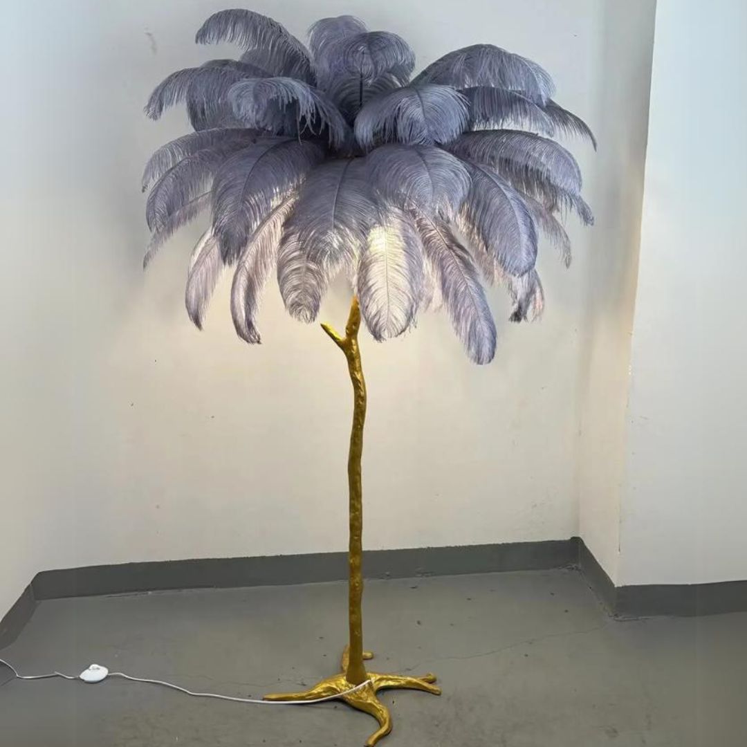 Feathra - Lampadaire plume