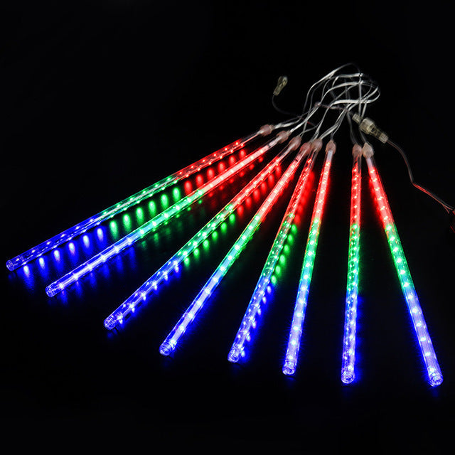 Meteor Rain - guirlandes lumineuses solaires à LED