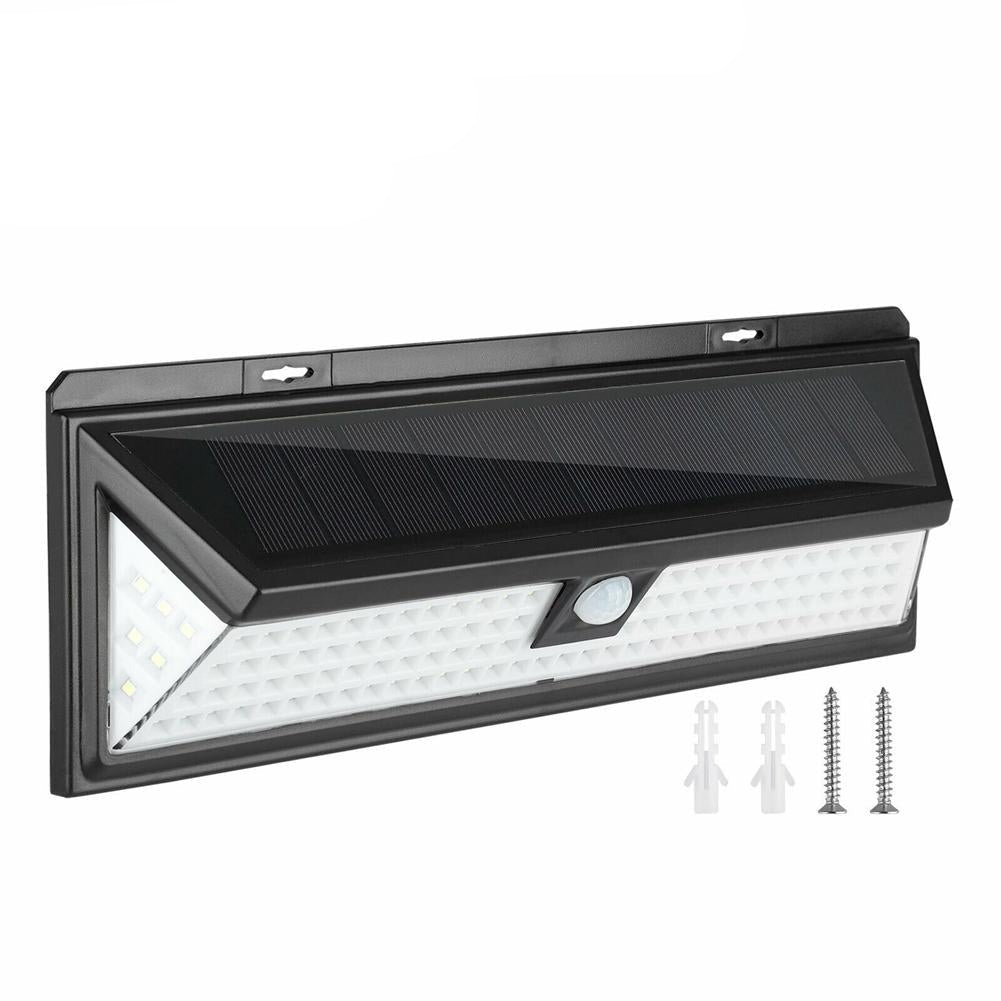 Lampe de clôture solaire à 118 LED avec 1 000 lumens