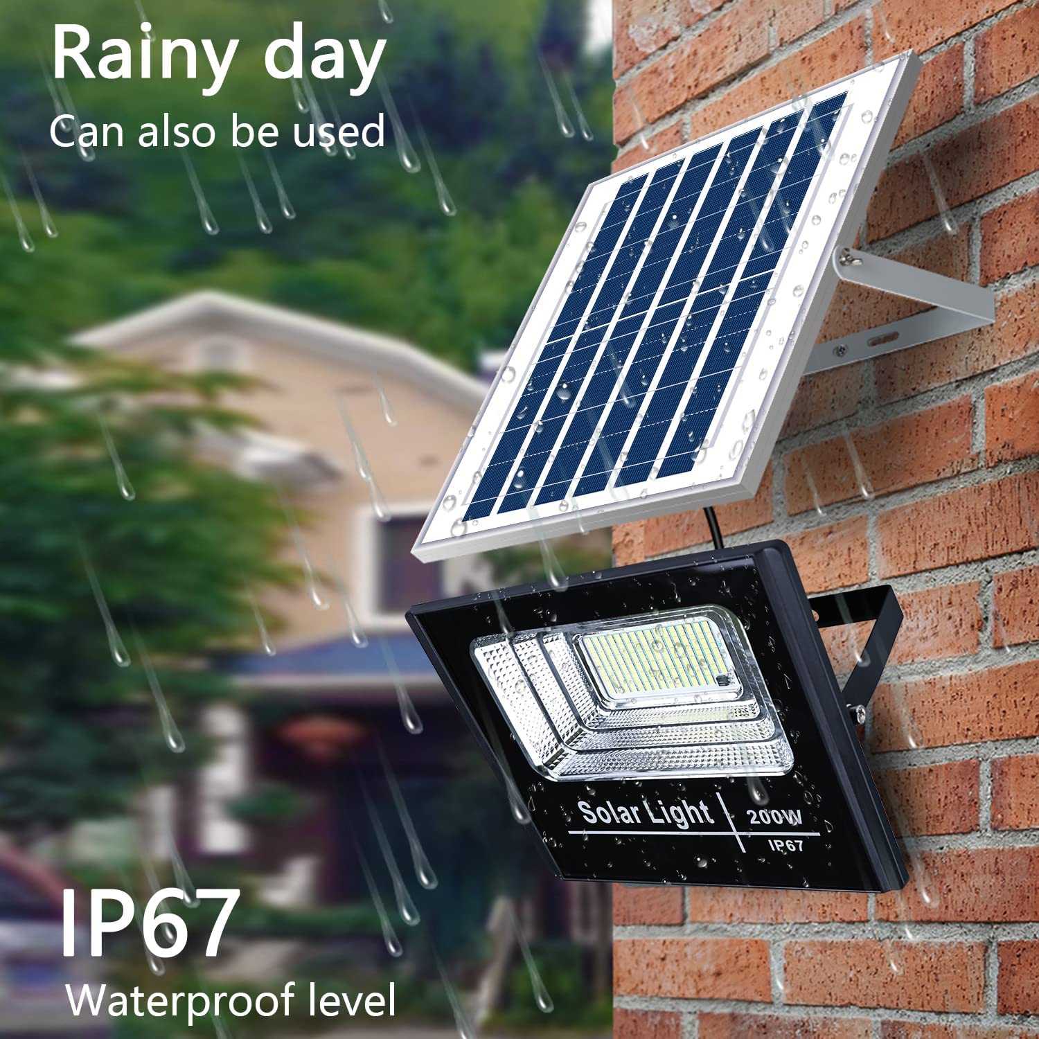 150W Lumière D'inondation Solaire