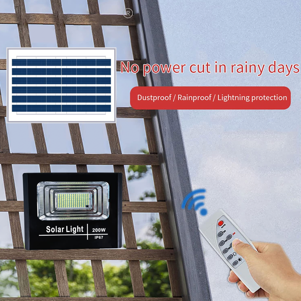 150W Lumière D'inondation Solaire