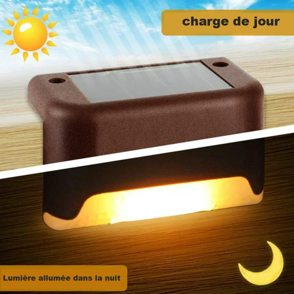 SolarBright™ - Lampes solaires LED pour clôtures et platelage