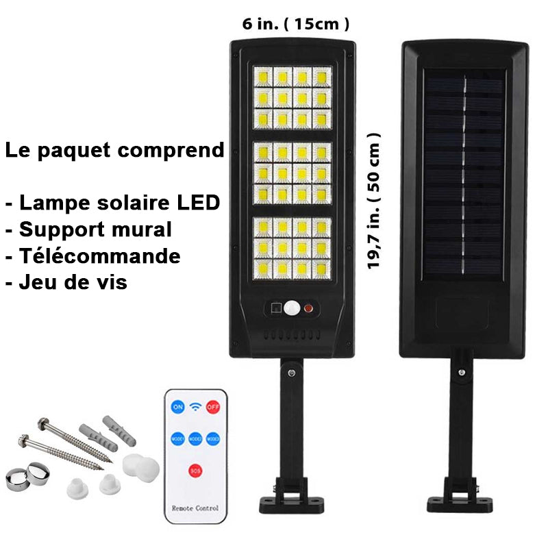 Lampe solaire à Led 800W