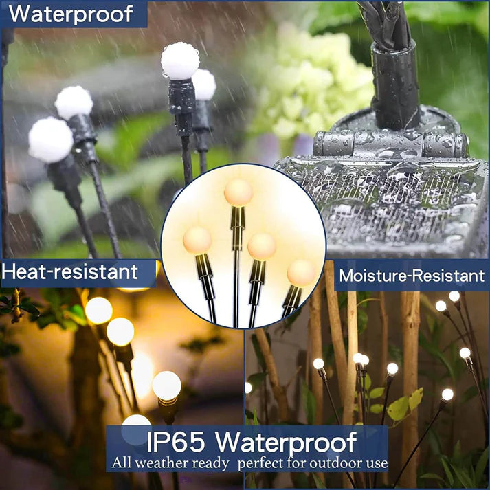 Mystify - Lucioles LED solaires décoratives (6 pcs)