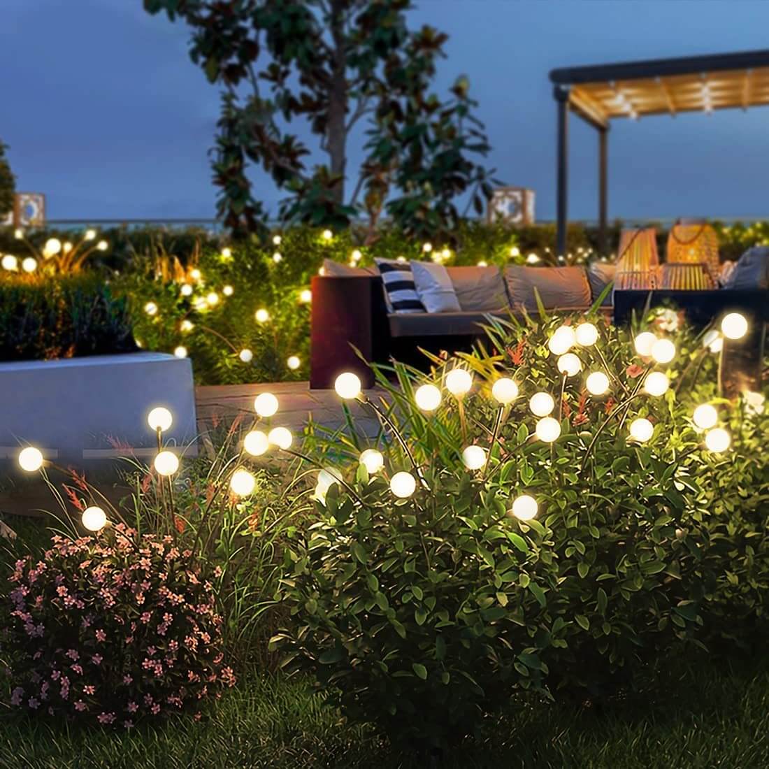 Mystify - Lucioles LED solaires décoratives (6 pcs)