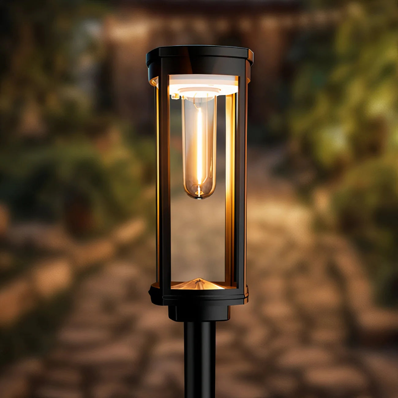 GlowMark - Lampe LED solaire pour allées
