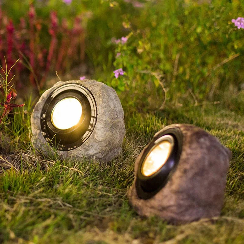 LumaStone - Lampe solaire décorative à LED