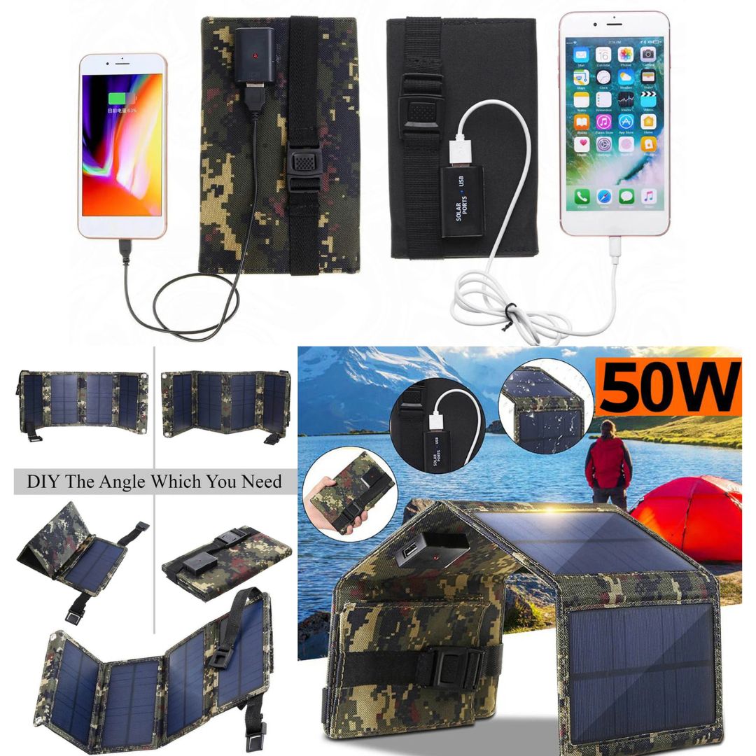 SolarFold - Panneau solaire pliable de 50W