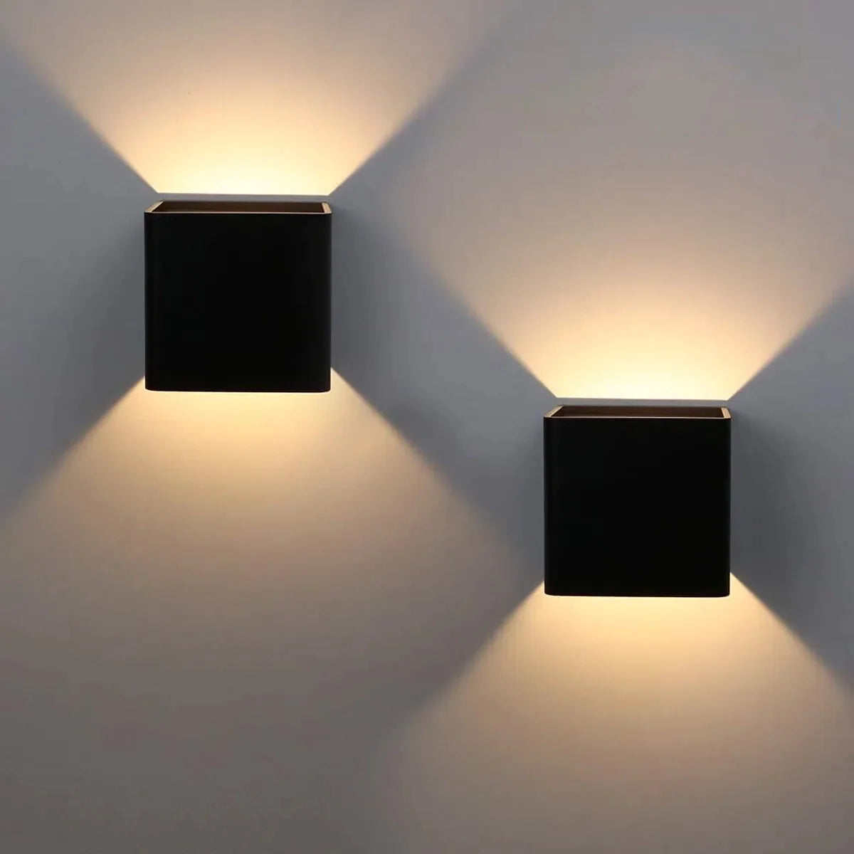 KubiskStil™ - Applique LED moderne et étanche