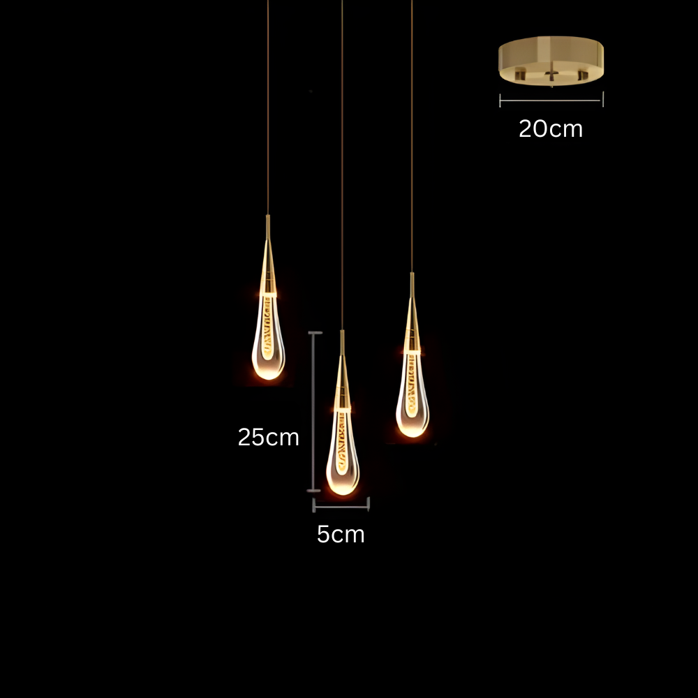 GoldenDrop™ - luminaire multi-lumière