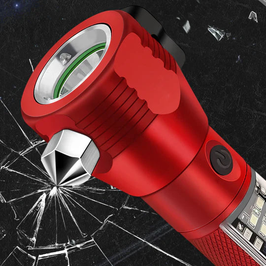 ForgeLite - Lampe de poche multifonctionnelle à énergie solaire
