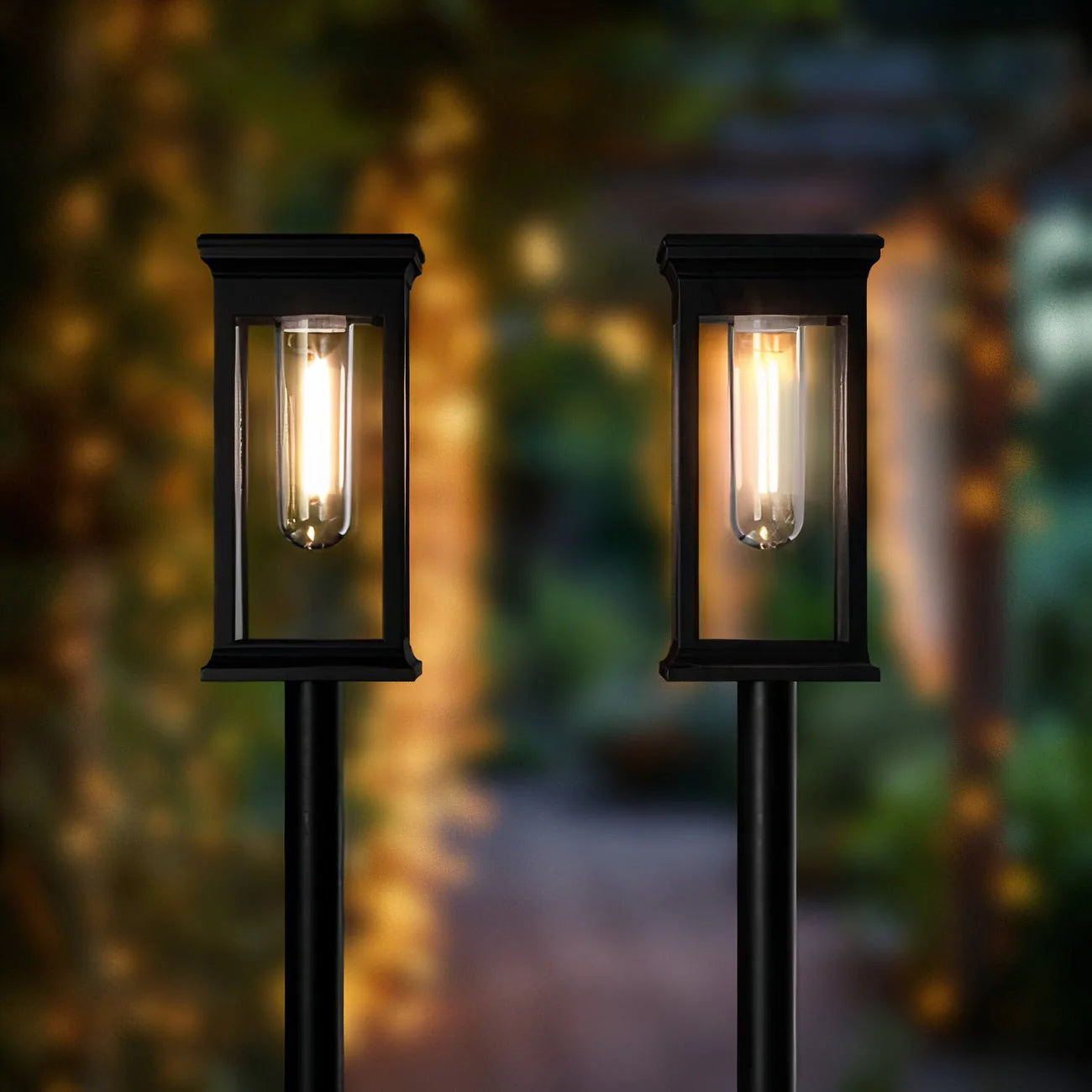 GlowMark - Lampe LED solaire pour allées