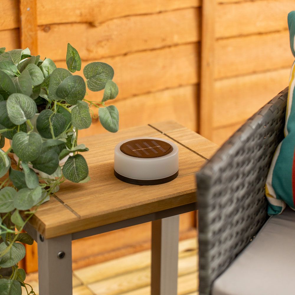 LumiStake Duo – Lampes Solaires Terrasse & Table